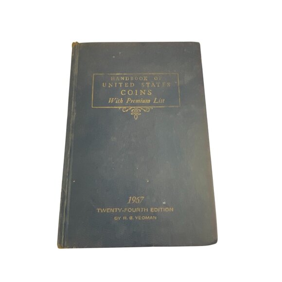 1967 Handbook Of United States Coins With Premium List 24th Edition Gift for 196 - Picture 1 of 10
